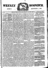 Weekly Dispatch (London) Sunday 01 September 1878 Page 1
