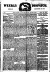 Weekly Dispatch (London) Sunday 15 December 1878 Page 1