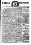 Weekly Dispatch (London) Sunday 01 June 1879 Page 1