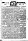 Weekly Dispatch (London) Sunday 21 March 1880 Page 1