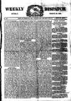 Weekly Dispatch (London) Sunday 20 March 1881 Page 1