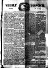 Weekly Dispatch (London) Sunday 01 January 1882 Page 1