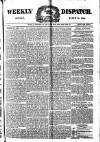 Weekly Dispatch (London) Sunday 19 March 1882 Page 1