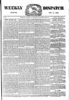 Weekly Dispatch (London) Sunday 17 December 1882 Page 1