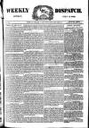 Weekly Dispatch (London) Sunday 15 July 1883 Page 1