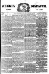 Weekly Dispatch (London) Sunday 05 August 1883 Page 1