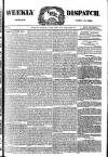 Weekly Dispatch (London) Sunday 16 September 1883 Page 1
