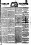 Weekly Dispatch (London) Sunday 27 January 1884 Page 1