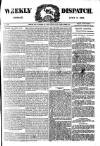 Weekly Dispatch (London) Sunday 06 July 1884 Page 1