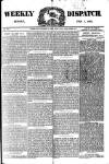 Weekly Dispatch (London) Sunday 01 February 1885 Page 1