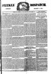 Weekly Dispatch (London) Sunday 01 March 1885 Page 1