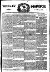 Weekly Dispatch (London) Sunday 14 March 1886 Page 1
