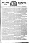 Weekly Dispatch (London) Sunday 08 August 1886 Page 1