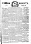 Weekly Dispatch (London) Sunday 27 November 1887 Page 1