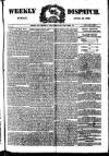 Weekly Dispatch (London) Sunday 29 April 1888 Page 1