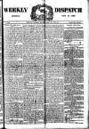 Weekly Dispatch (London) Sunday 18 November 1888 Page 1