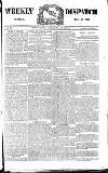 Weekly Dispatch (London) Sunday 28 July 1889 Page 1