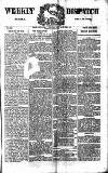 Weekly Dispatch (London) Sunday 08 September 1889 Page 1