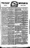 Weekly Dispatch (London) Sunday 29 September 1889 Page 1