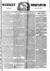 Weekly Dispatch (London) Sunday 19 January 1890 Page 1