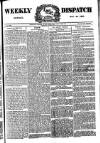 Weekly Dispatch (London) Sunday 23 November 1890 Page 1