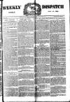 Weekly Dispatch (London) Sunday 10 January 1892 Page 1