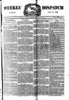 Weekly Dispatch (London) Sunday 21 February 1892 Page 1