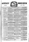 Weekly Dispatch (London) Sunday 07 May 1893 Page 1