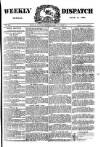Weekly Dispatch (London) Sunday 11 June 1893 Page 1
