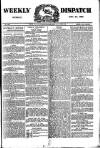 Weekly Dispatch (London) Sunday 24 December 1893 Page 1
