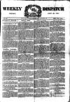 Weekly Dispatch (London) Sunday 30 September 1894 Page 1