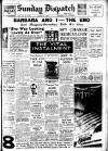 Weekly Dispatch (London) Sunday 21 August 1938 Page 1