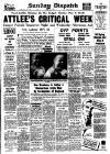 Weekly Dispatch (London) Sunday 23 April 1950 Page 1
