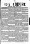 Empire News & The Umpire Sunday 16 November 1884 Page 1