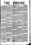 Empire News & The Umpire Sunday 27 September 1885 Page 1