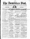 Dominica Dial Saturday 30 June 1883 Page 1