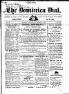 Dominica Dial Saturday 19 April 1884 Page 1
