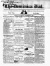 Dominica Dial Saturday 20 November 1886 Page 1