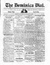 Dominica Dial Saturday 08 January 1887 Page 1