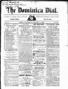 Dominica Dial Saturday 14 January 1888 Page 1