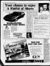 14 Southport Visiter Thursday April 12 1990 Your to enjoy A Fistful of Shows EXHILARATES FASTER THAN MOST race rocs
