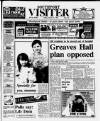 Southport Visiter Friday 27 March 1992 Page 1