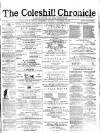 Coleshill Chronicle Saturday 26 December 1874 Page 1