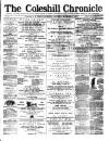 Coleshill Chronicle Saturday 06 November 1875 Page 1