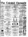 Coleshill Chronicle Saturday 13 November 1875 Page 1