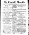 Coleshill Chronicle Saturday 11 October 1879 Page 1