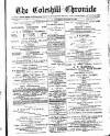 Coleshill Chronicle Saturday 21 January 1882 Page 1