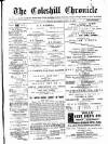 Coleshill Chronicle Saturday 22 April 1882 Page 1