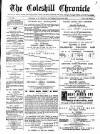 Coleshill Chronicle Saturday 24 June 1882 Page 1