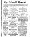 Coleshill Chronicle Saturday 15 July 1882 Page 1